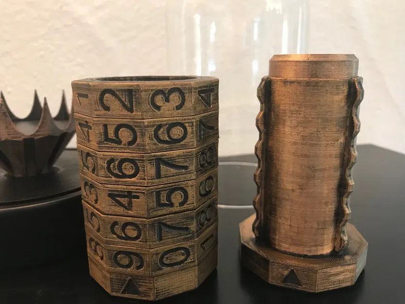 CODE CRYPTEX nhiều biến thể (6 vòng số, tuỳ chọn MAZE & money box) - Image 6