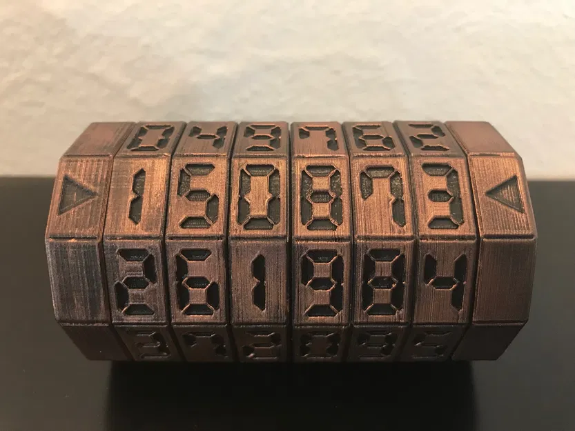 CODE CRYPTEX nhiều biến thể (6 vòng số, tuỳ chọn MAZE & money box) - Image 13