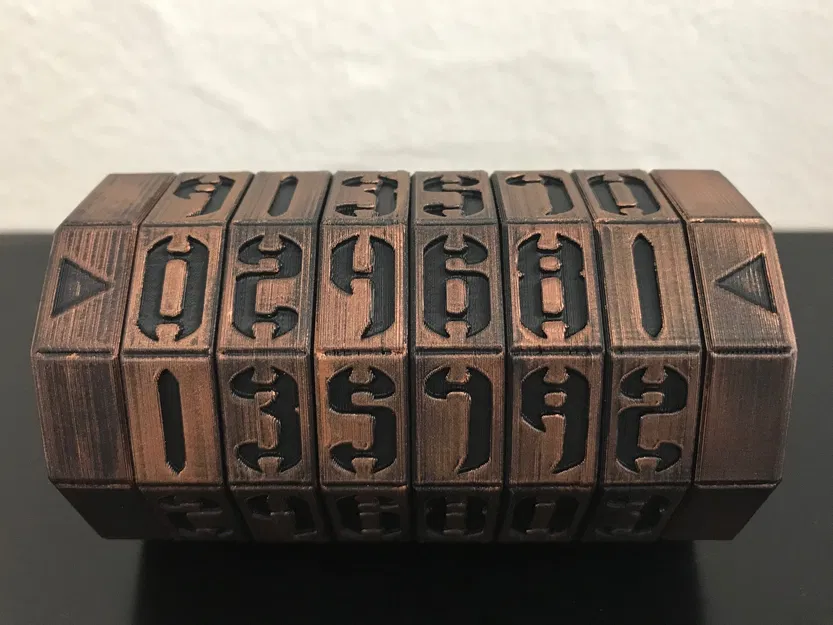 CODE CRYPTEX nhiều biến thể (6 vòng số, tuỳ chọn MAZE & money box) - Image 22