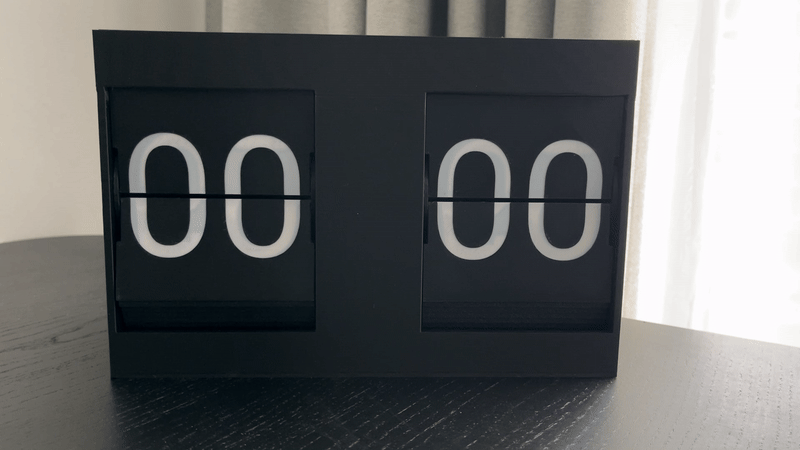 Đồng hồ Split Flap DIY: Tự làm đồng hồ lật số phong cách retro