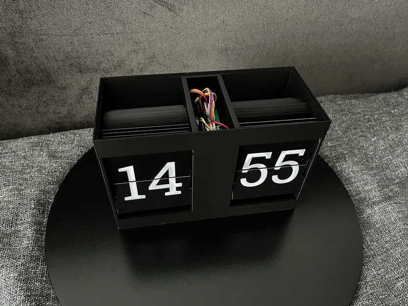 Đồng hồ Split Flap DIY: Tự làm đồng hồ lật số phong cách retro - Image 4