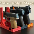 Chân đế két súng ngắn dạng mô-đun (Modular Handgun Safe Stands) - Thumbnail 1