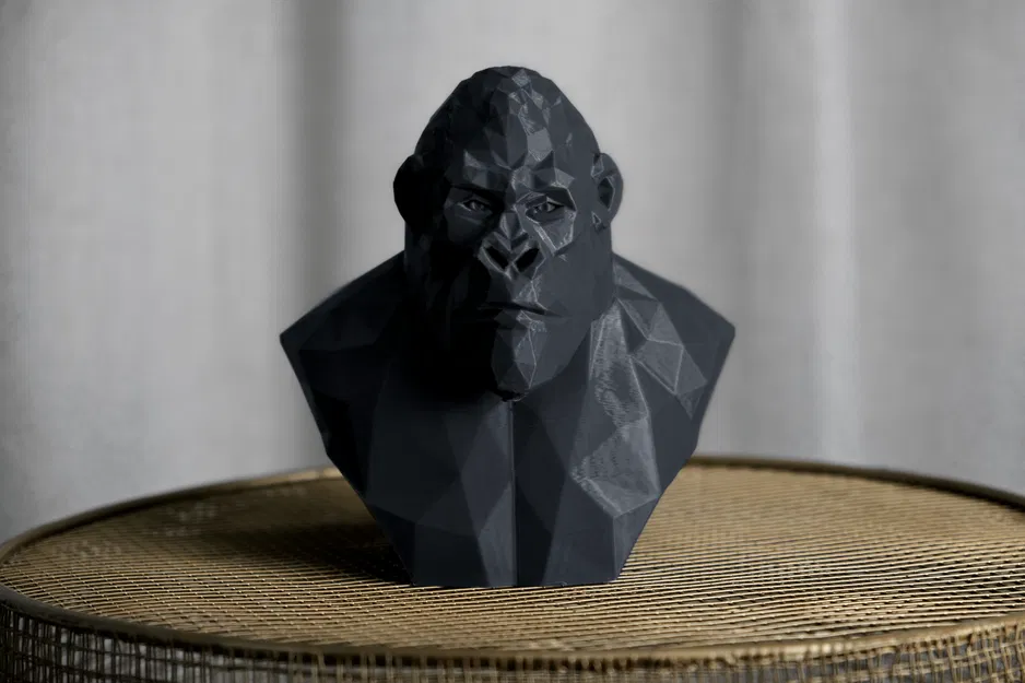 Tượng Khỉ Đột Hình Học (Geometric Gorilla Sculpture) - Image 1