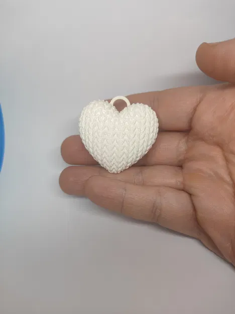 Móc Khóa Trái Tim Đan Len "I Love You" - Quà Tặng Valentine Độc Đáo - Image 18