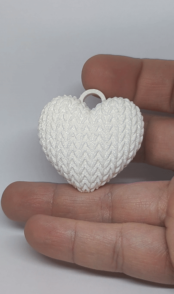 Móc Khóa Trái Tim Đan Len "I Love You" - Quà Tặng Valentine Độc Đáo - Image 20