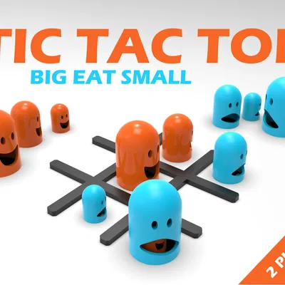 Game Cờ Caro "Ăn Thịt" 3D Vui Nhộn Cho 2 Người Chơi