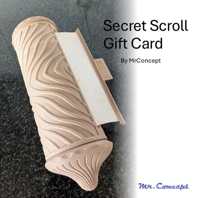 Secret Scroll Gift Card – Cuộn scroll bí mật đựng thiệp/voucher