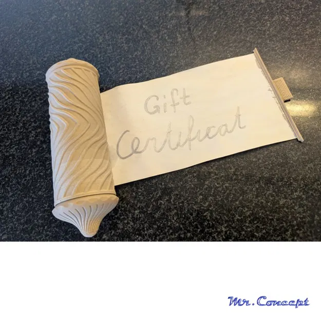 Secret Scroll Gift Card – Cuộn scroll bí mật đựng thiệp/voucher - Image 5