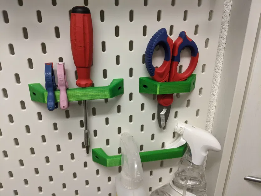 Móc treo đa năng siêu chắc Skadis Strong Universal Hanger cho IKEA SKÅDIS - Image 1