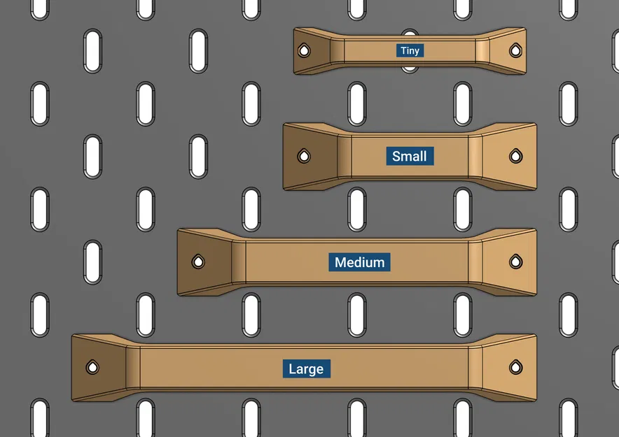 Móc treo đa năng siêu chắc Skadis Strong Universal Hanger cho IKEA SKÅDIS - Image 8