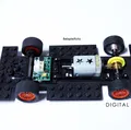 Chassis Slotcar Digital Carrera cho gạch lắp kiểu LEGO & Co. - Thumbnail 1