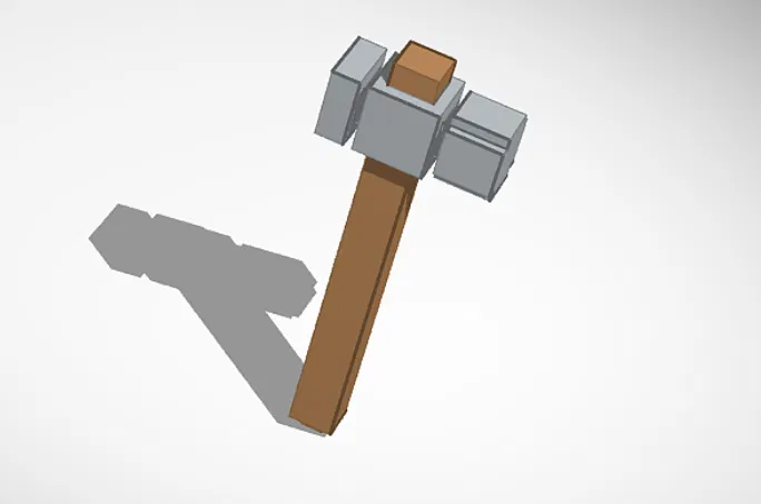 Búa Chế Tạo trong A Minecraft Movie (Crafting Hammer) - Image 1