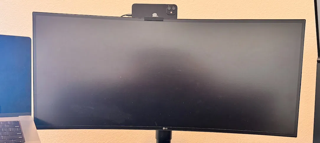 Giá đỡ Continuity Camera cho màn hình cong UltraWide LG & Samsung - Image 1