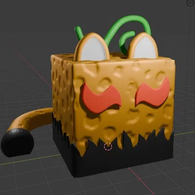 Mô Hình Trái Sức Mạnh Báo Blox Fruits Độc Đáo