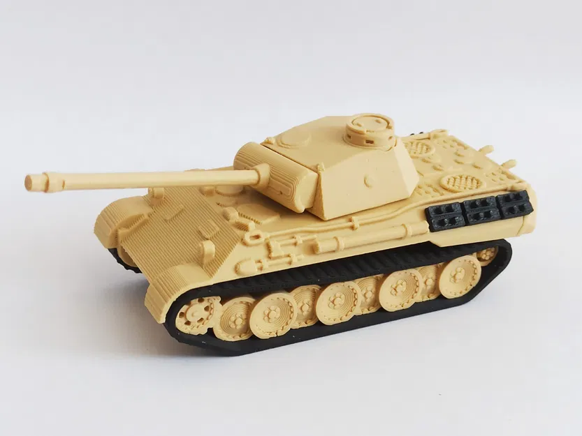Mô Hình Xe Tăng Panzer V Panther Ausf. D Tỉ Lệ 1/72 - Image 1