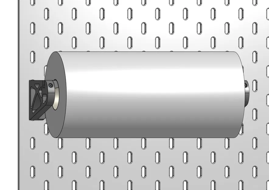 Giá treo cuộn giấy Quick-Change cho pegboard IKEA SKÅDIS - Image 2