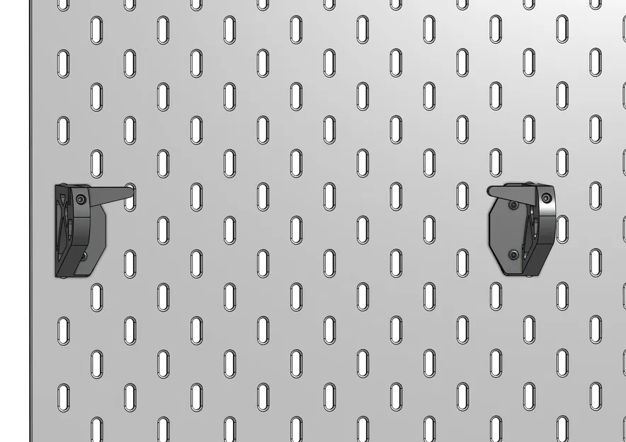 Giá treo cuộn giấy Quick-Change cho pegboard IKEA SKÅDIS - Image 4