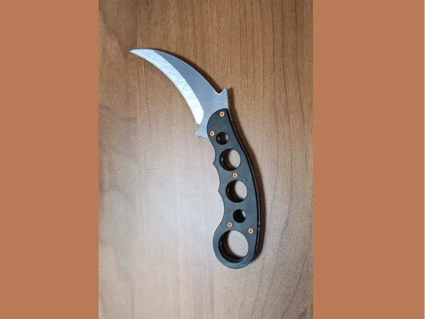 Dao Karambit WARZONE Black Ops - Mô Hình Cosplay Độc Đáo - Image 1