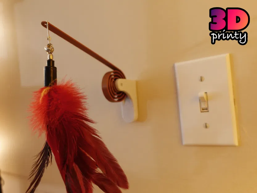 Đồ chơi cho mèo gắn tường (Wall Mounted Cat Toy) - Image 1