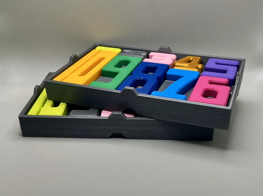 Bộ Khối Số Tỉ Lệ (1–10) + Hộp Lưu Trữ - Image 2