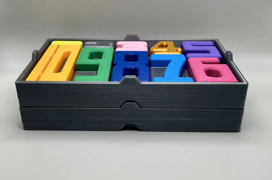 Bộ Khối Số Tỉ Lệ (1–10) + Hộp Lưu Trữ - Image 3