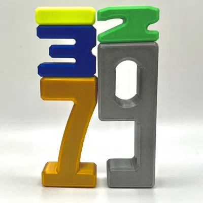 Bộ Khối Số Tỉ Lệ (1–10) + Hộp Lưu Trữ