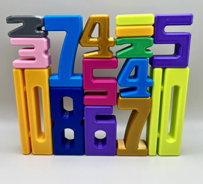 Bộ Khối Số Tỉ Lệ (1–10) + Hộp Lưu Trữ - Image 5