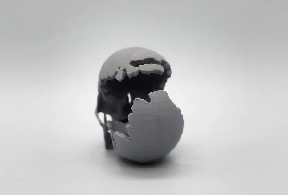 Mô hình Đầu Lâu Vỡ Độc Đáo - In 3D Dễ Dàng - Image 4