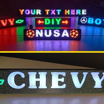 Bảng Chữ Modular RGB LED Sign Version 2