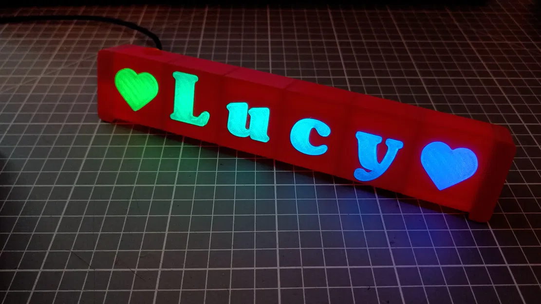 Bảng Chữ Modular RGB LED Sign Version 2 - Image 6
