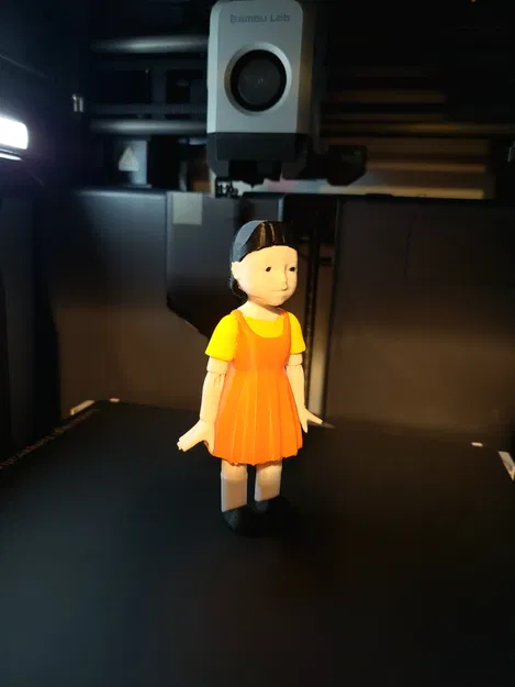 Mô Hình Búp Bê "1, 2, 3, Nổ!" Từ Squid Game Bằng Nhựa PLA - Image 2