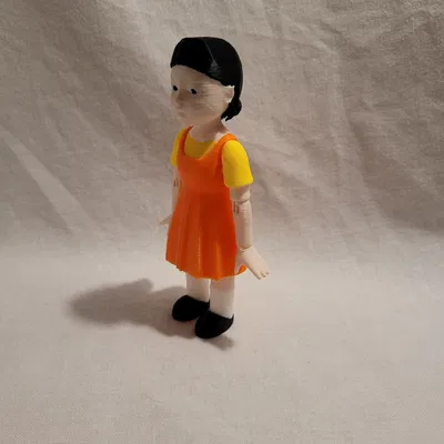 Mô Hình Búp Bê "1, 2, 3, Nổ!" Từ Squid Game Bằng Nhựa PLA