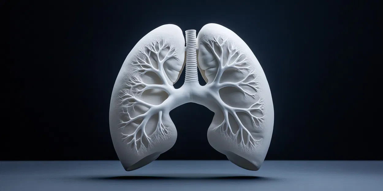 Mô Hình Phổi Người 3D Chân Thực, Sắc Nét - Image 2