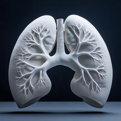 Mô Hình Phổi Người 3D Chân Thực, Sắc Nét
