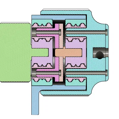 V2 Crayford Focuser Reducer 1:10 (Bộ giảm tốc 1:10 cho crayford focuser)