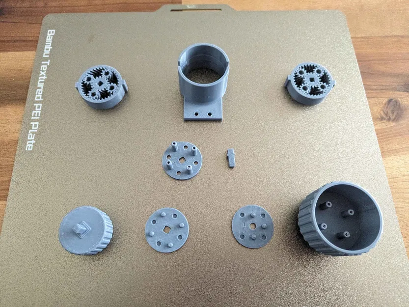 V2 Crayford Focuser Reducer 1:10 (Bộ giảm tốc 1:10 cho crayford focuser) - Image 3