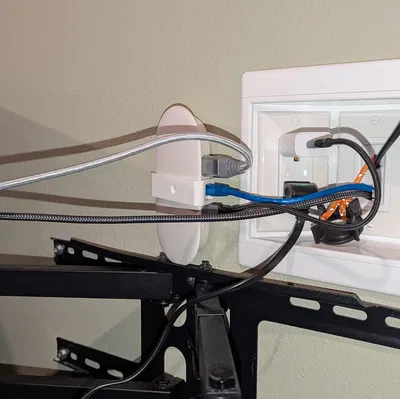 Giá treo tường đơn giản cho Google TV Streamer