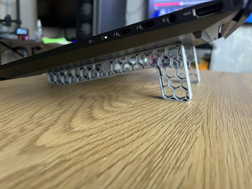 Kệ Đỡ Laptop - Thiết Kế Honeycomb - Image 4