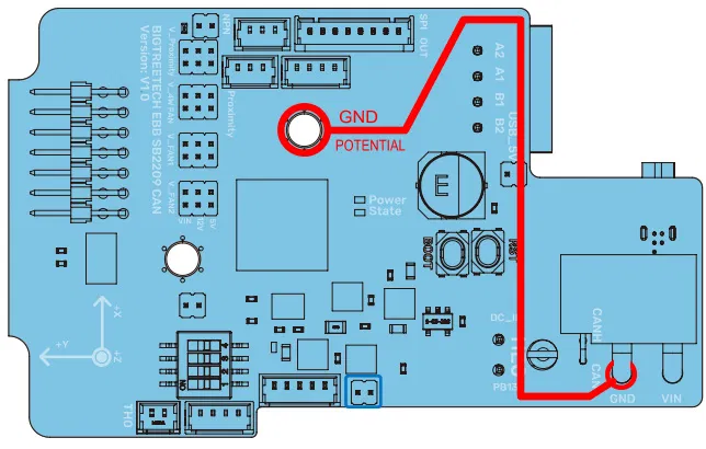 Tấm chắn ESD cho Voron Stealthburner BTT CAN board - Image 3