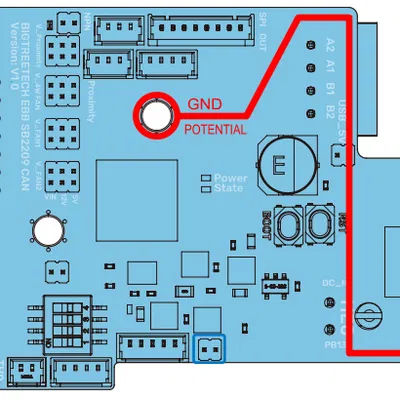 Tấm chắn ESD cho Voron Stealthburner BTT CAN board