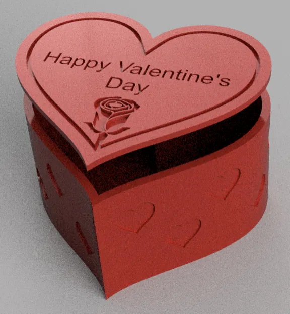 Hộp hình trái tim (Heart shaped Box) - Image 1