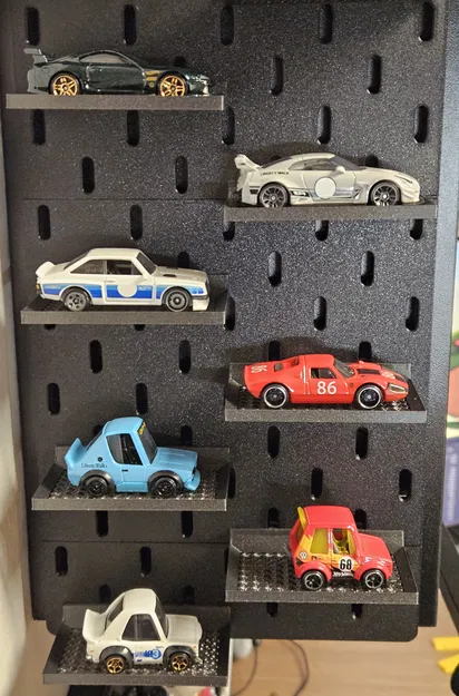 Skadis Hotwheel – Kệ trưng bày xe Hotwheel cho tường Ikea Skadis - Image 3