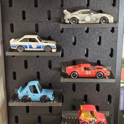 Skadis Hotwheel – Kệ trưng bày xe Hotwheel cho tường Ikea Skadis