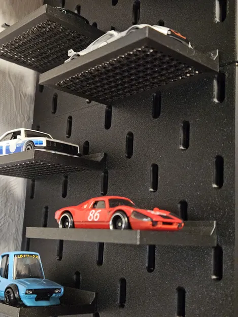 Skadis Hotwheel – Kệ trưng bày xe Hotwheel cho tường Ikea Skadis - Image 6