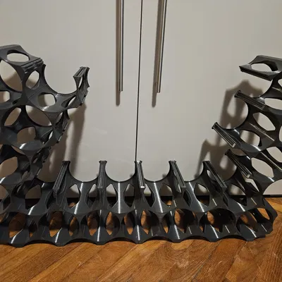 Kệ Chai Rượu Modular (Parametric) – by Pred