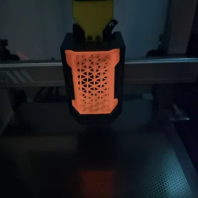 Nắp che print head Kobra 3 dạng mảng tam giác (triangular facets)