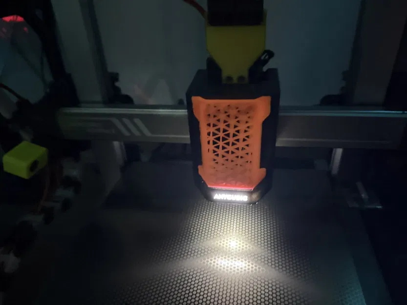 Nắp che print head Kobra 3 dạng mảng tam giác (triangular facets) - Image 4