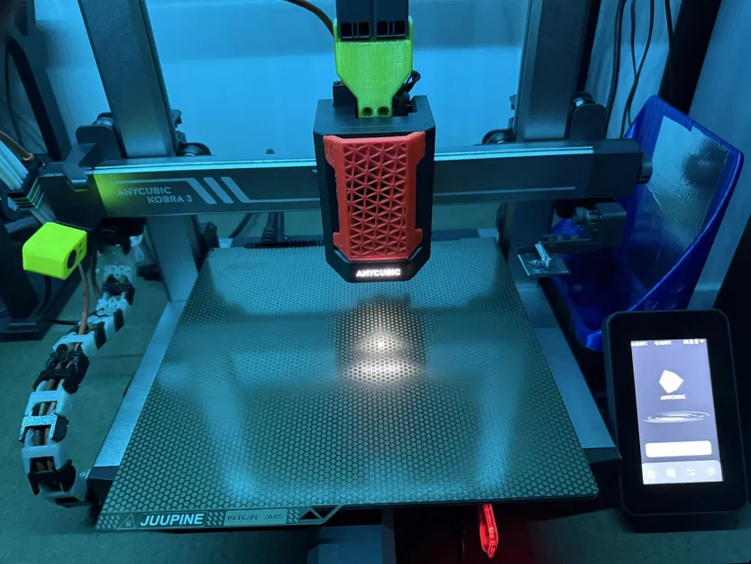 Nắp che print head Kobra 3 dạng mảng tam giác (triangular facets) - Image 7