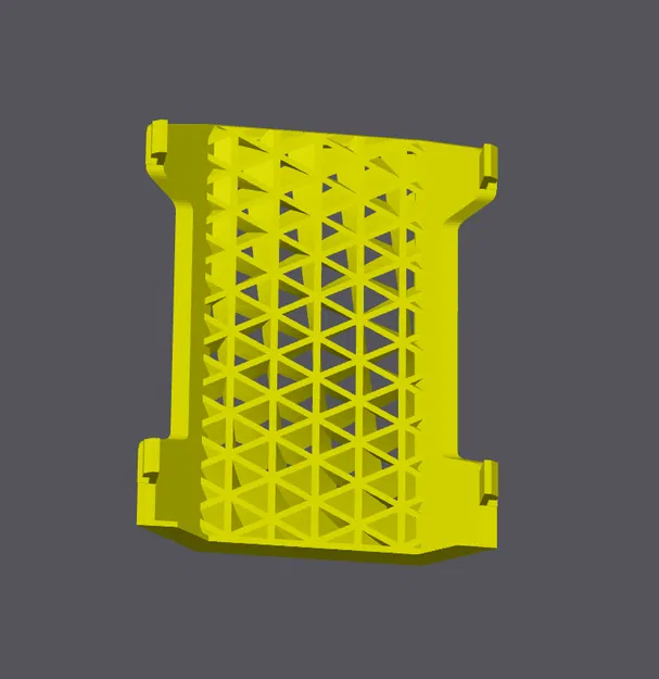 Nắp che print head Kobra 3 dạng mảng tam giác (triangular facets) - Image 8