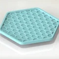 Bộ Đế Lót Ly Hình Lục Giác (Hexagon) Kèm Giá Đựng - Thumbnail 2